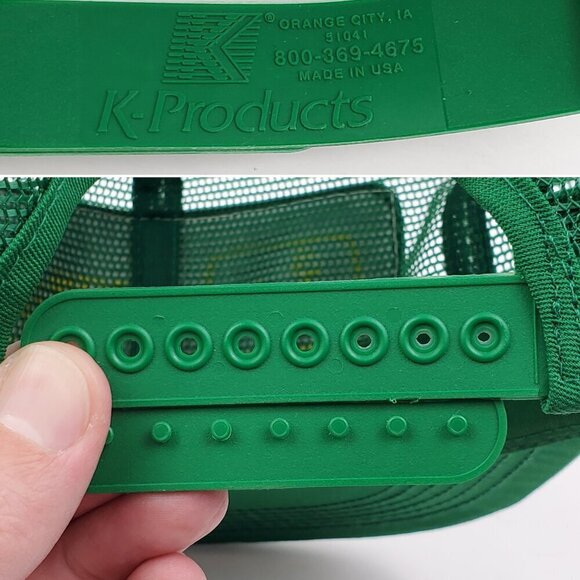 John Deere Vintage Snapback Hat K-Products Full Mesh Greenline Service Patch NWT - Picture 9 of 13